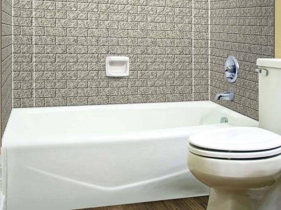 Subway Tile – MirroFlex – Tub and Shower Walls