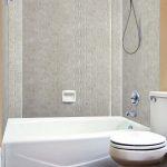 Subway Tile - MirroFlex - Tub and Shower Walls - Travertine