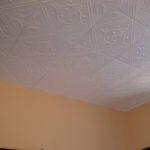 Diamond Wreath - Styrofoam Ceiling Tile - 20"x20" - #R02 - Plain White