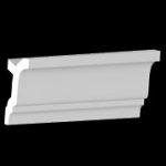 DIY Foam Crown Molding Pack 3.5" Wide 95.5" Long (32 ln. ft. / pack) - #CC 352 Plain White