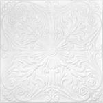 Spanish Silver – Styrofoam Ceiling Tile – 20″x20″ – #R139