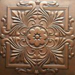 Victorian - Styrofoam Ceiling Tile - 20"x20" - #R14 - Antique Bronze