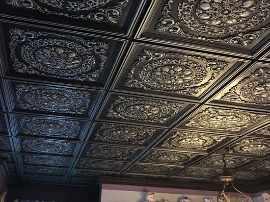 Mumbai – Faux Tin Ceiling Tile – 24″x24″ – #247