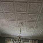 Romanesque wreath glue-up styrofoam ceiling tile 20" x 20" - #R 47
