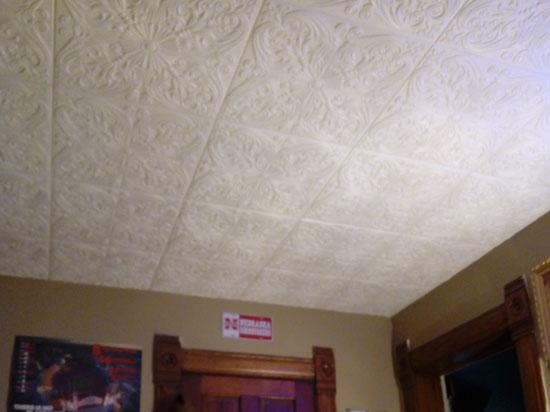 Spanish Silver Styrofoam Ceiling Tile 20″x20″ – #R139