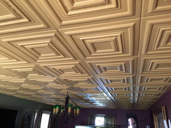 Chestnut Grove Glue-up Styrofoam Ceiling Tile 20″x20″ – #R 31