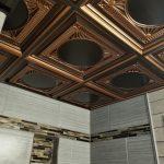 Faux Tin Ceiling Tile - Drop In - #266