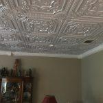 Elizabethan Shield - Faux Tin Ceiling Tile - 24"x24" - #DCT 04 (dct04)