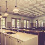 Schoolhouse – Faux Tin Ceiling Tile – #222 - Installed at "Hampton Hall Club House"
