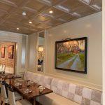 Rossini – Shanko – Powder Coated – Tin Ceiling Tile – #508 - Installed at "McCradys Tavern" - Charleston, SC 29401, USA