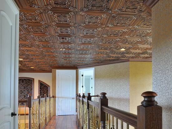 Elizabethan Shield – Faux Tin Ceiling Tile – 24 in x 24 in – #DCT 04