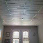 Bead Board Glue-up Styrofoam Ceiling Tile 20 in x 20 in - #R104