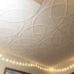 Elliptical Illusion Glue-up Styrofoam Ceiling Tile 20 in x 20 in - #R 13