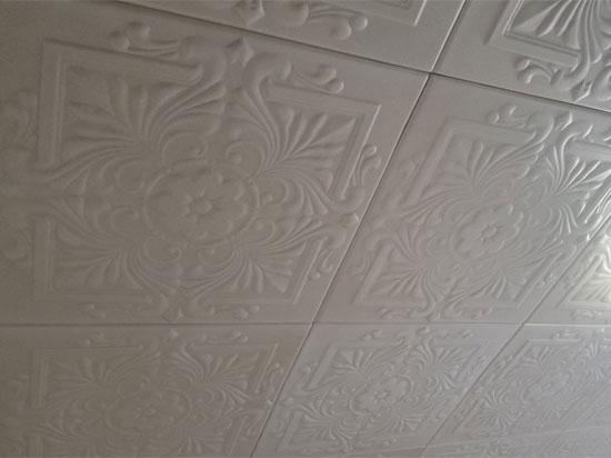 Victorian Glue-up Styrofoam Ceiling Tile 20 in x 20 in – #R14