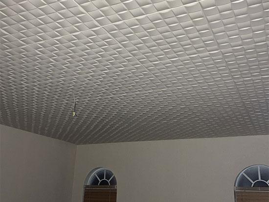 Cobblestone Styrofoam Ceiling Tile 20 in x 20 in – #R25